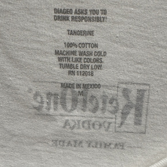 Kettle One White Tank Top with Bold Black Text - Picture 2 of 4